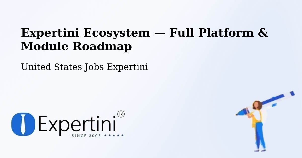 Expertini Ecosystem — Full Platform & Module Roadmap – Mesa